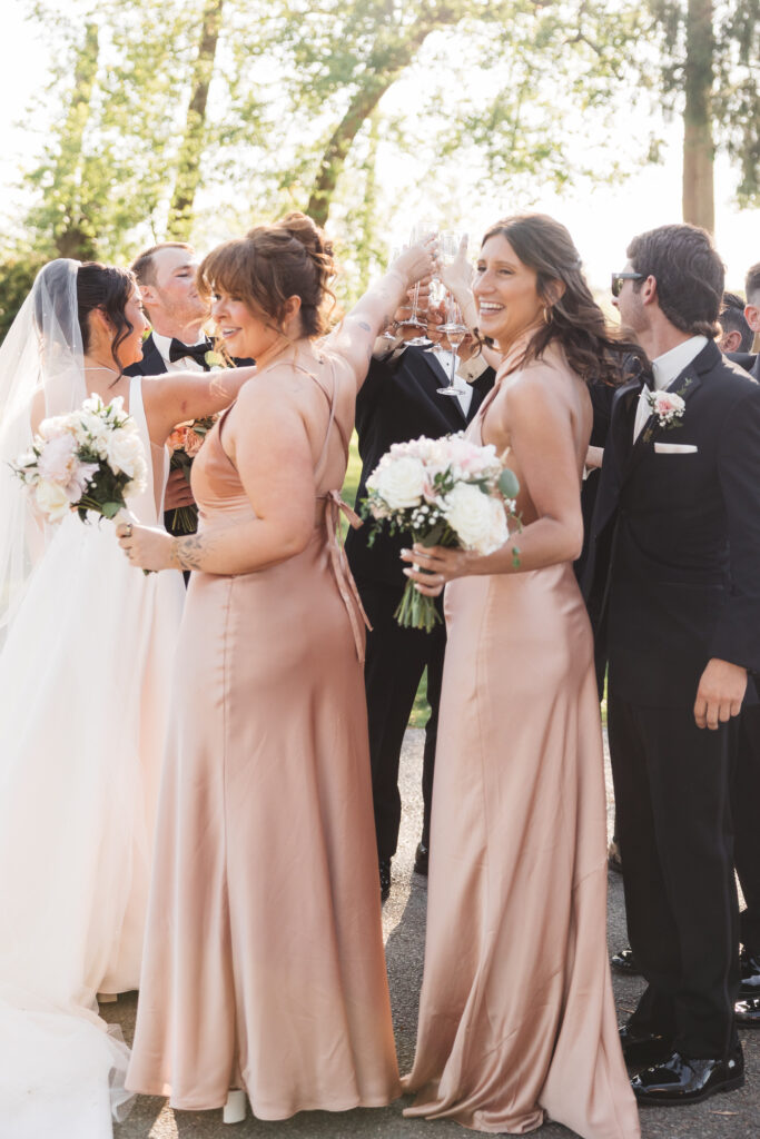 Wedding day at Downingtown Country Club in Downingtown, PA. Photographed by South Jersey, Philadelphia based wedding photographer Madison Neumann Photography.