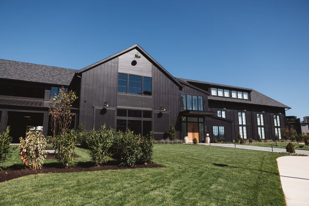 Venue photo of The Ivy at Ellis Preserve in Newtown Square, Pennsylvania, a brand new venue by Finley Catering. Photographed by NJ/PA wedding photographer Madison Neumann Photography.