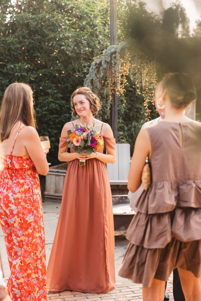 Cocktail hour at Terrain in Glen Mills, PA. Taken by Philadelphia wedding photographer Madison Neumann Photography.